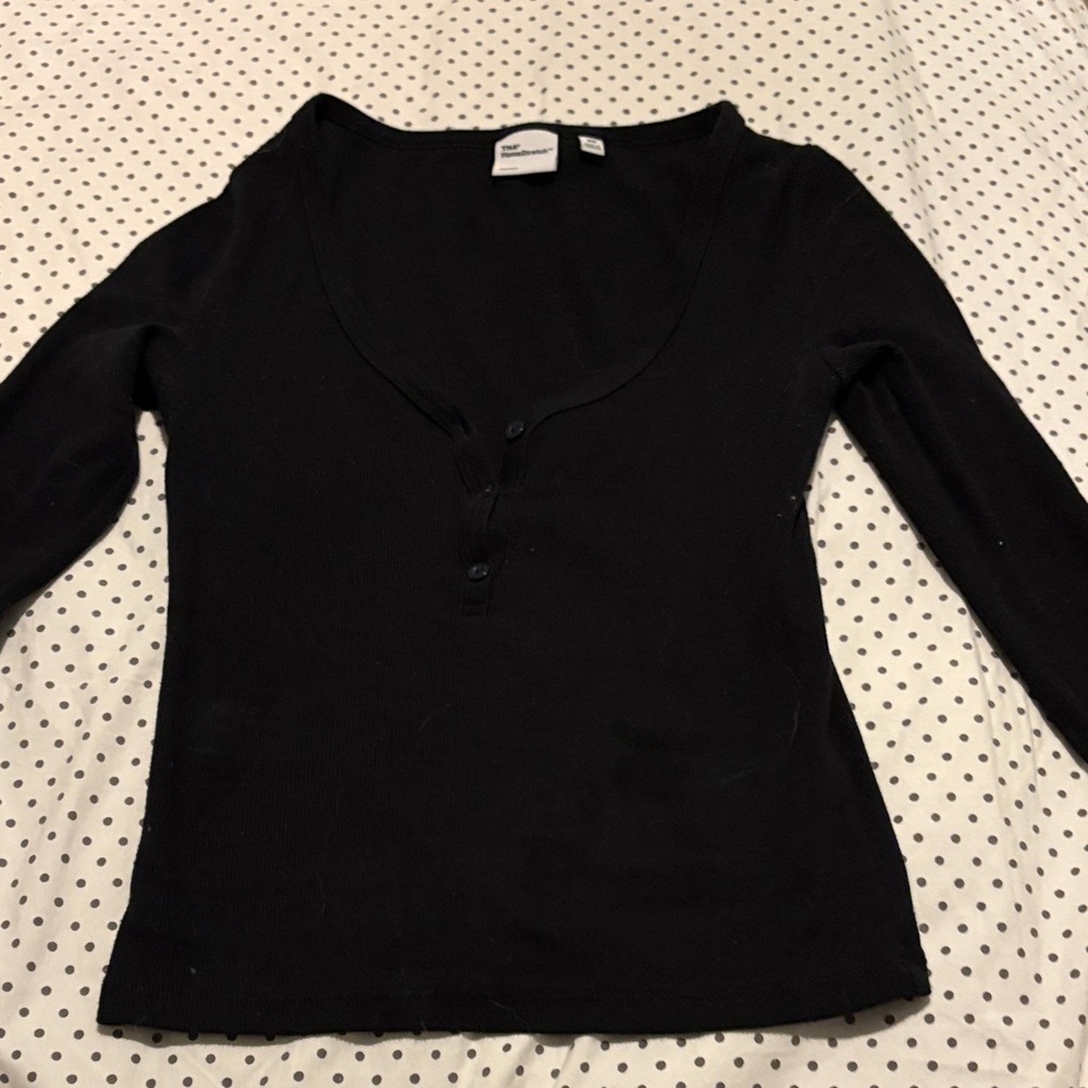 Aritzia TNA Black Long Sleeve